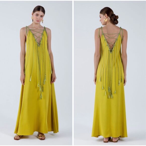 NWT MY BEACHY SIDE MONARCH MAXI DRESS SIZE S $515 - Picture 13 of 13